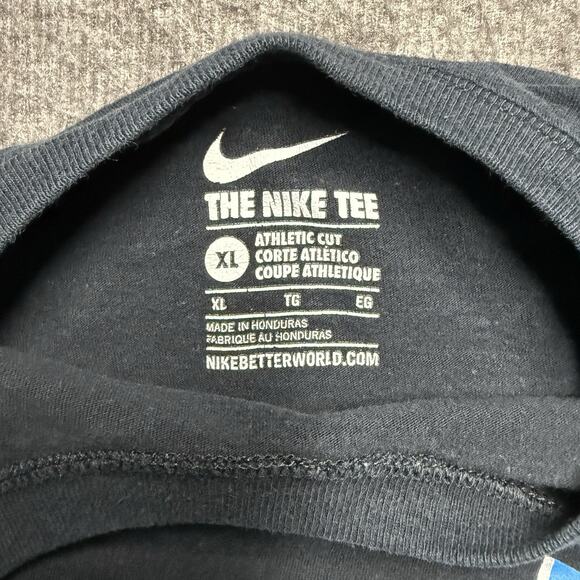 Miami Marlins Nike Tee Shirt Mens XL Black Graphic T-Shirt Athletic Baseball - Picture 3 of 7